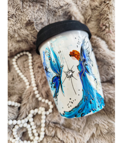 Termo hrneček s víčkem VĚŘÍM V SEBE