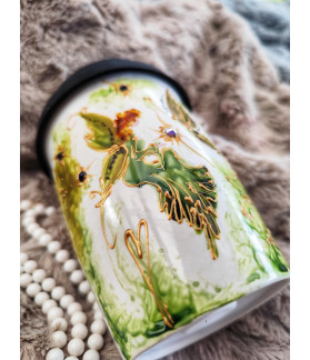 Termo hrneček s víčkem ZDRAVÍ, LÁSKA, RADOST