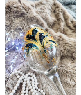 sklenička na víno 390ml RADOST, ZDRAVÍ, SÍLA