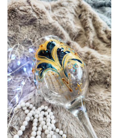 sklenička na víno 390ml RADOST, ZDRAVÍ, SÍLA