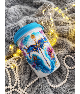 Termo hrneček s víčkem ZÁZRAKY SE DĚJÍ