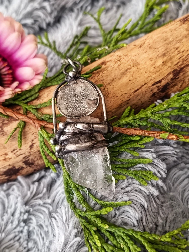 CÍNOVANÝ AMULET - VÍTÁM NOVÉ ZAČÁTKY